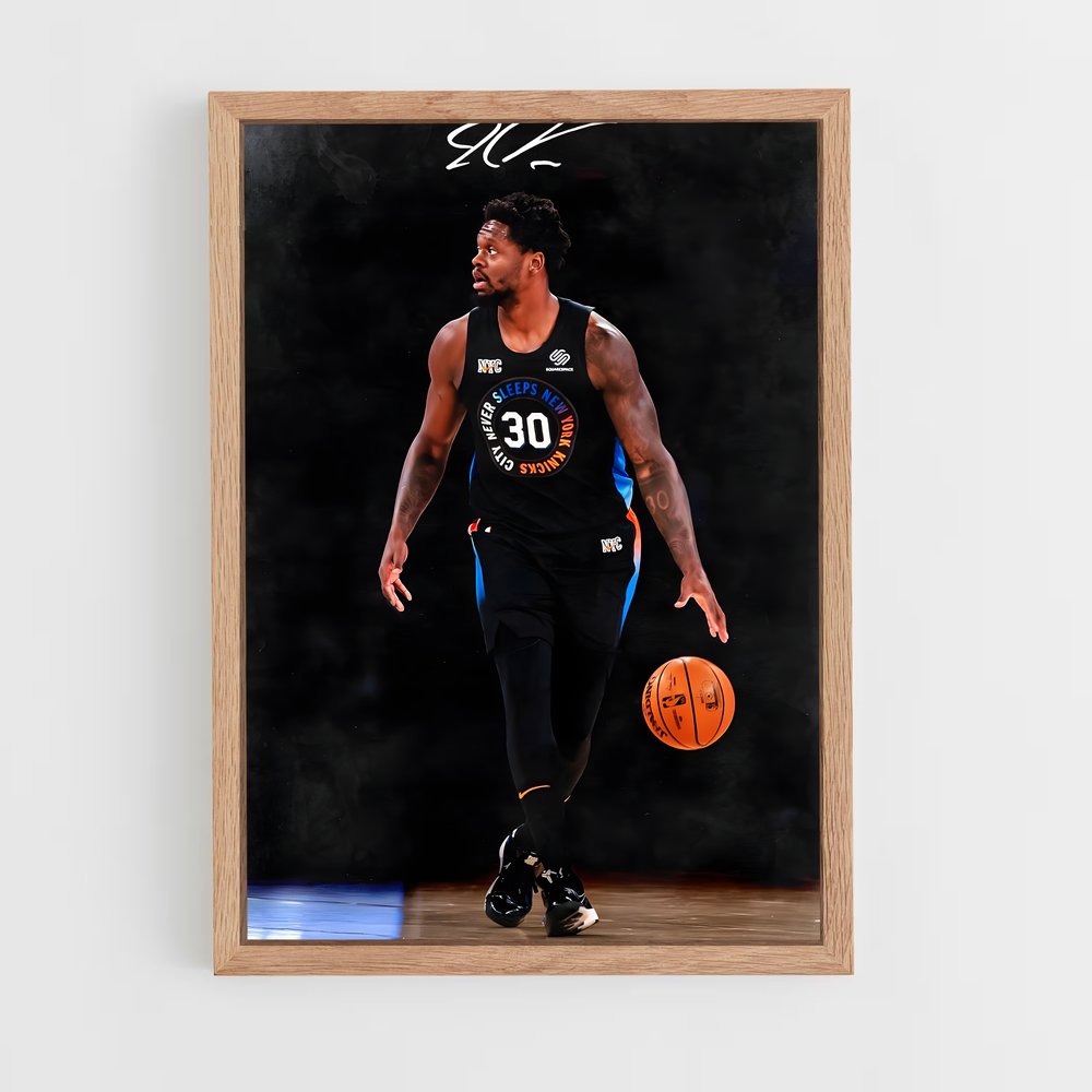 Poster Slam Dunk Randle – affiche Basketball (vue 4)